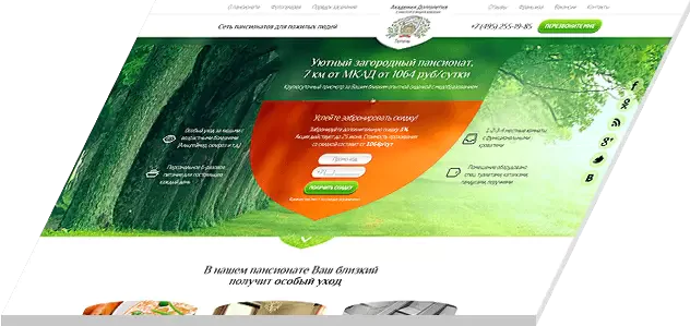 Custom responsive website UX and UI design