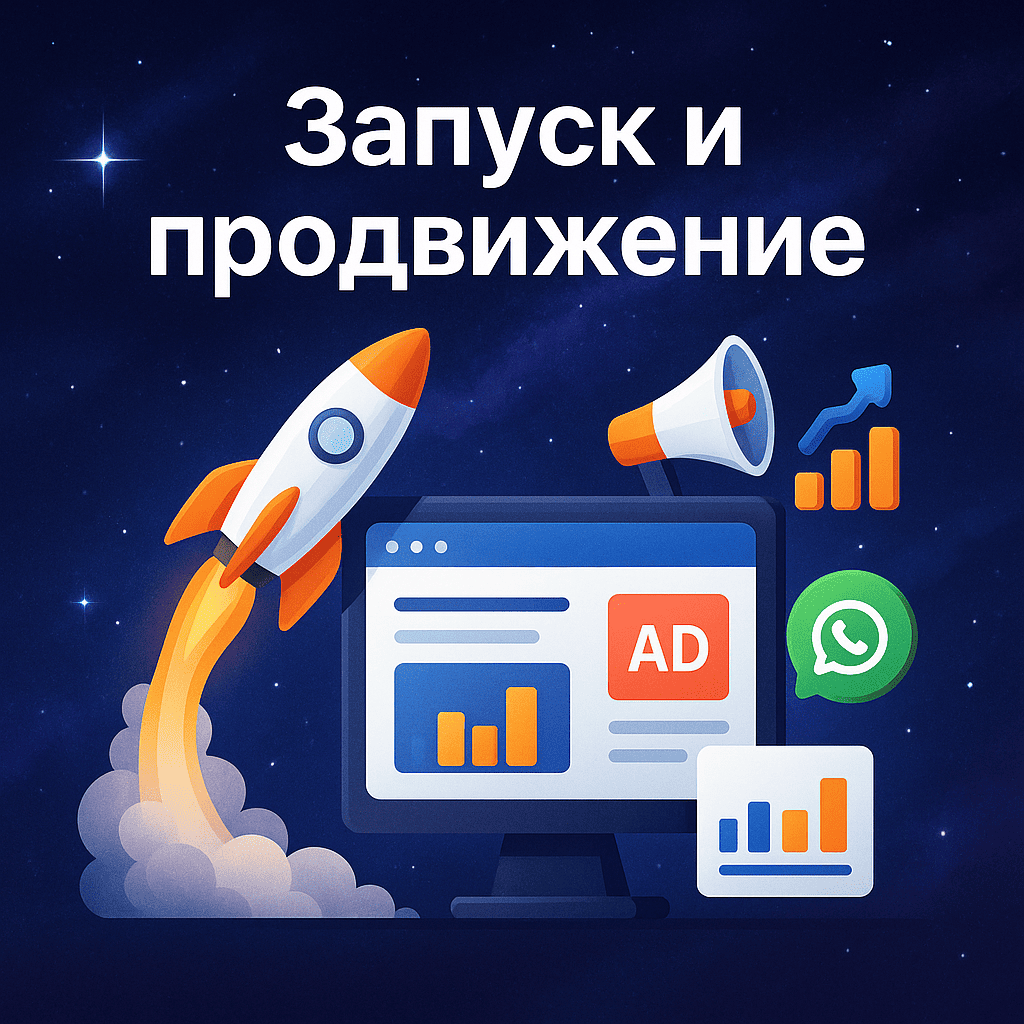 Запуск и продвижение
